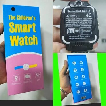 Smart saatlar: Yeni, Smart saat, Smart, Sim kart, rəng - Qara — 4