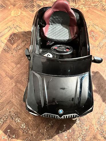 toy sac duzumleri: Uşaq üçün elektrikli miniatür avtomobil – BMW dizaynlı - Korpus: qara — 1