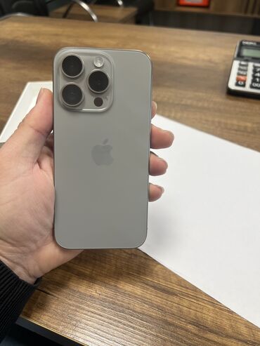 Apple iPhone: IPhone 15 Pro, 128 GB, Natural Titanium -da lalafo.az — 8 Apple iPhone: IPhone 15 Pro, 128 GB, Natural Titanium — 8