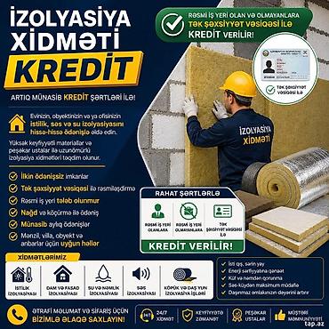 ремонт кровли: İzolyasiya xidməti 🟢 Rəsmi iş yeri olan və olmayanlara, tək şəxsiyyət — 1