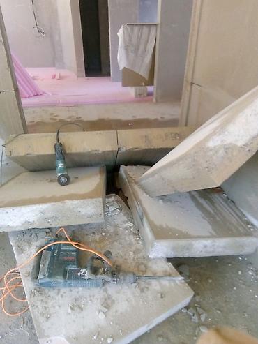 Beton işləri: Beton kəsmə xidməti - Divar, döşəmə və tavanlarda dəqiq və səliqəli — 2