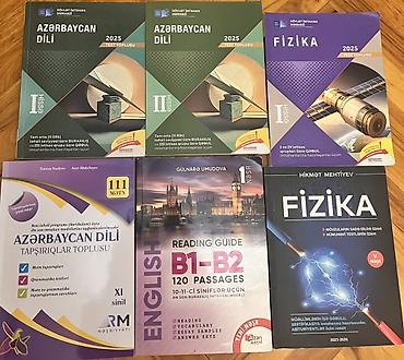 DİM test topluları və hazırlıq kitabları dəsti - Azərbaycan dili 2025