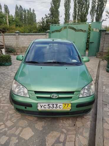 100 минге машина: Hyundai Getz: 2003 г., 1.3 л, Автомат, Бензин, Седан