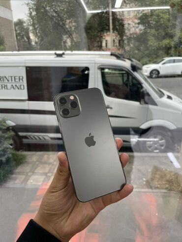 телефон режим 12 про: IPhone 12 Pro, Колдонулган, 256 ГБ, Space Gray, 81 %