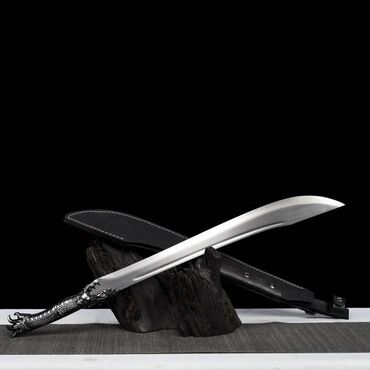 Коллекционные ножи: Мачете Меч Мачете Сабля,Выполненный в оригинальном стиле с монстром на