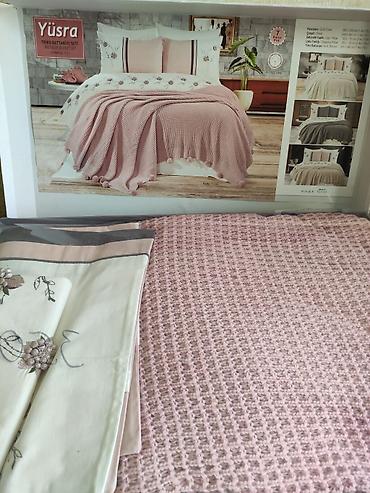 mishenna home textile: Yeni Böyüklər üçün İki nəfərlik 4 fəsil Pambıq Pastel dəsti, Rayonlara çatdırılma — 1