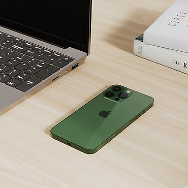 IPhone 13 Pro, Б/у, 128 ГБ, Alpine Green, Защитное стекло, Кабель, 78 %