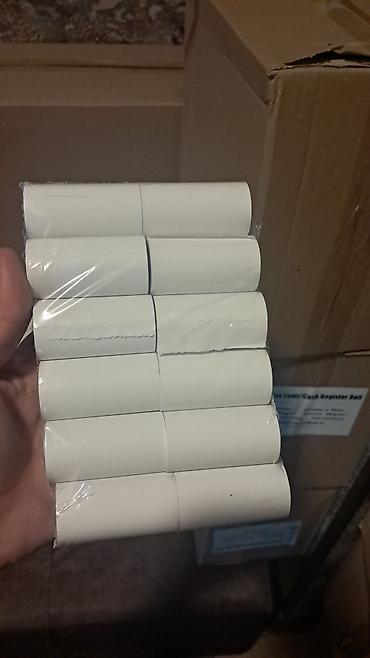 termal printer: Məhsul: Kassa lenti (termal kağız rulonu) Təsvir: - Termal kağız — 5