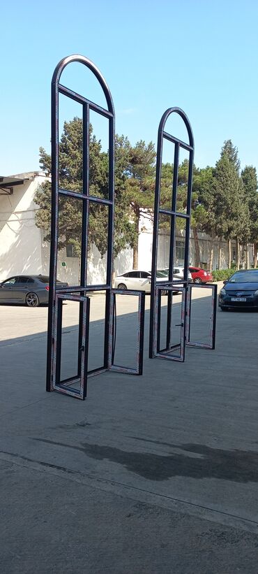 Pəncərələrin quraşdırılması, montajı: Plastik yumru pəncərələr. Ağ. Boz. Kariçnivi. Tund — 7