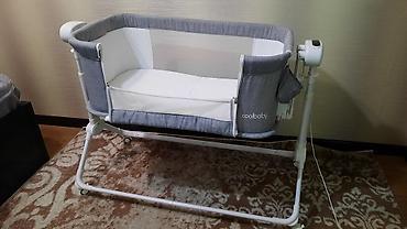 кровать для малыша: Манеж Умная кроватка 2-в-1 для новорождённых Coolbaby, двух уровневая — 8