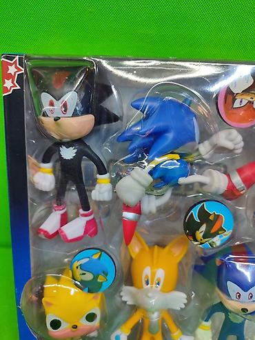 игрушки sonic: Соник персонажи набор игрушек в комплекте✨ Комплектация товара: 8 — 5