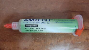 iran peci gence: AMTECH FLUX NC-559-ASM Net Weight: 10ml No clean fluxdur. İstifadədən