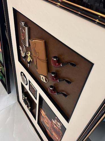 kişi ucun saatlar: Premium lahiyələr üçün Eksklüziv dekorativ kompozisiya – “Gentlemen’s — 2