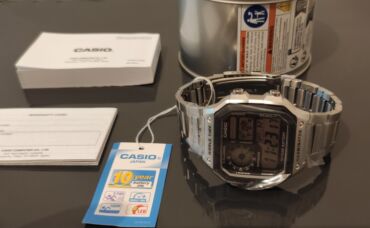 Qol saatları: Yeni, Qol saatı, Casio, rəng - Gümüşü — 11