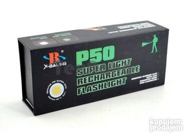 najbolji sonari za ribolov: LED lampa Bailong BL-X71-P50 1499 din Odlično punjiva sočiva, čvrsta