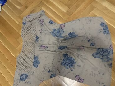 tunike i bluze za punije: XL (EU 42), Viskoza, Cvetni, bоја - Šareno