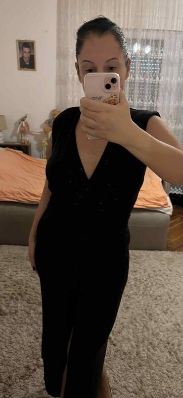 Haljine: PS Fashion L, bоја - Crna, Večernji, maturski, Drugi tip rukava — 9