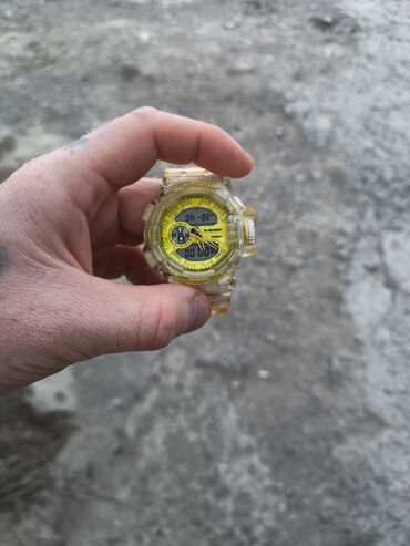 Qol saatları: Qol saatı, G-Shock, rəng - Sarı — 7