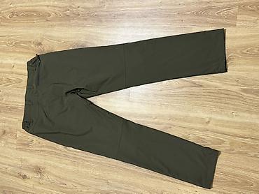 yaşıl şalvar: Kişi üçün trekinq/outdoor şalvarı Biri XL biridə XxxL - Material — 4