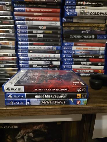 battery pack: PS4 və PS5 üçün orijinal disk oyunları dəsti 1) Minecraft (PS4) - — 3