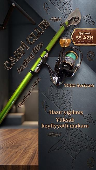 🎣 3,60 metrlik spinning dəsti – uzağa atış üçün hazır yığılıb!