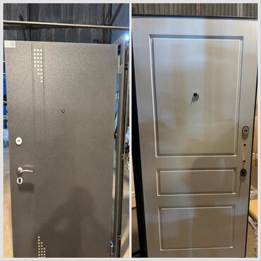 Giriş qapıları: Mənzil üçün Yeni Giriş qapısı Zamok ilə, Zəmanətli, Pulsuz quraşdırma, Pulsuz çatdırılma — 10