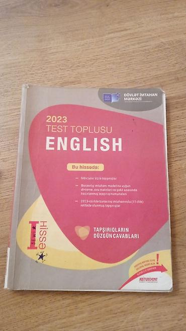 Testlər: İngilis dili Testlər 11-ci sinif, DİM, 1-ci hissə, 2023 il — 1