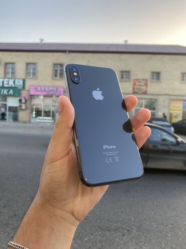 apple 4s əsli: IPhone X, 64 GB, Qara, Zəmanət, Sənədlərlə