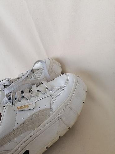 Patike: PUMA MAYZE kozne patike br 38. Koriscene, bez ostecenja. Duzina — 10