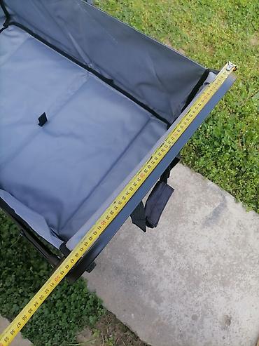 Stilska kolica za piće: Sklopiva transportna kolica na izvlačenje - Prostrana korpa od — 16