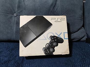 Sony PlayStation: PlayStation 2 Slim (SCPH-9xxxx) — полностью рабочая, дисковод, все — 3