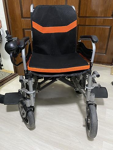 Инвалидные коляски: 28 000 KGS Электроколяска с джойстиком управления - Компактная — 5