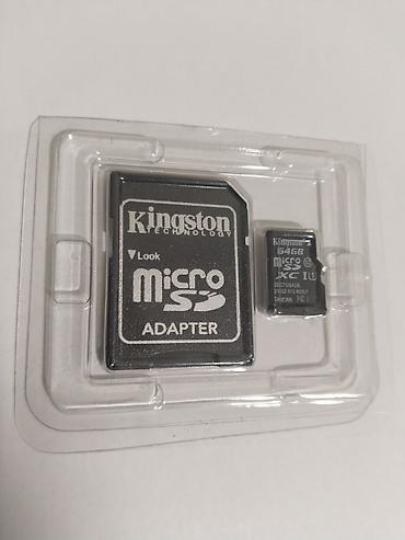 карта памяти 64гб: Карта памяти Kingston microSDXC 64 ГБ + адаптер SD - Объем: 64 GB - — 1