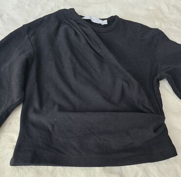 Dukserice: Balenciaga, S (EU 36), Jednobojni, bоја - Crna — 4