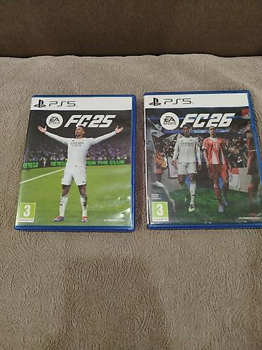 Продам Fc26 и Fc25 оба за 5000 - Платформа: PlayStation 5 (PS5) -