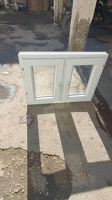 plazma pen: PVC plastik pəncərə çərçivəsi - Ölçülər: uzunluğu 85 sm, eni 64 sm — 2