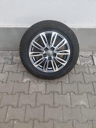 Колеса в сборе 215 / 60 / R 16, Зима, Б/у, 1 шт, Легковые, Литые, отверстий - 5