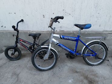 велосипед бу детский: Продаётся б/у детские велосипеды. Требуется ремонт. Надо менять