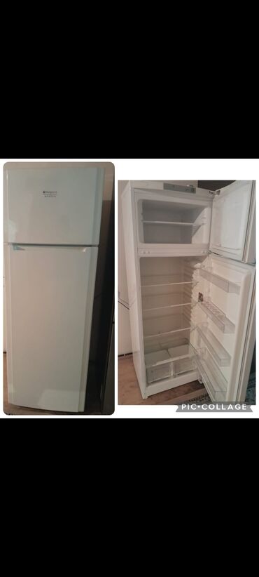 Блендеры: Б/у 2 двери Hotpoint Ariston Холодильник Продажа, цвет - Белый, Встраиваемый