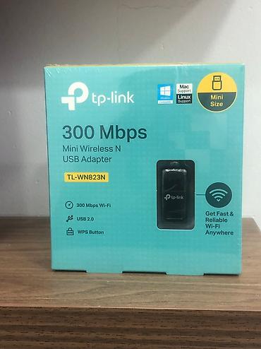 Modemlər və şəbəkə avadanlıqları: USB Nano Adapteri 150Mbit/s TP-Link TL-WN725N — 6