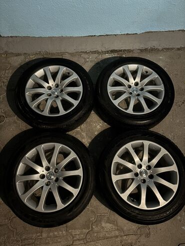 диски хайлендер: Колеса в сборе 235 / 55 / R 18, Лето, Б/у, Комплект, Легковые, Литые, отверстий - 5