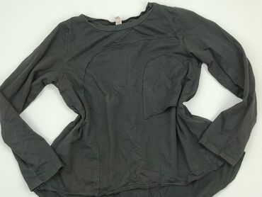 czarne obcisła bluzki z długim rękawem: Блуза жіноча, L, стан - Хороший