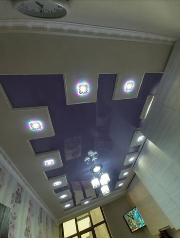 Натяжной потолок: Натяжной потолок Глянцевое, Матовое, 3D потолки Бесплатный замер, Гарантия, Монтаж — 17