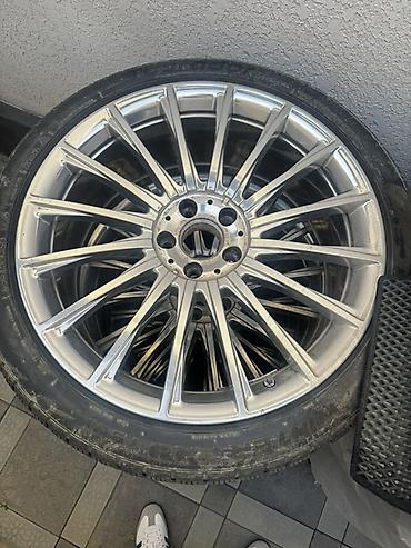 40 5: Литые Диски R 20 Mercedes-Benz, Комплект, отверстий - 5, Б/у — 2