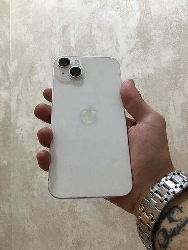 Apple iPhone: IPhone 14 Plus, 256 GB, Ağ, Face ID