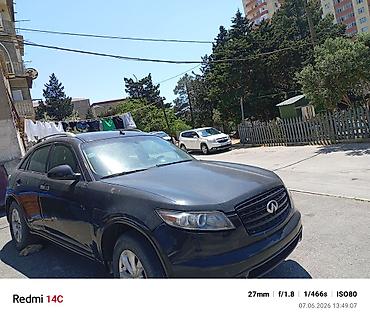 Avtomobil satışı: Infiniti FX (fX45 seriyasına bənzər) krossover Xüsusiyyətlər: - — 2