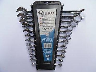 Ključevi: GEKO set kombinovanih ključeva – 12 delova - Tip: kombinovani — 7