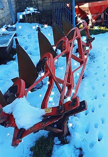 Traktorlar: Məhsul: Belarus 1221.2 təkərli traktor + 5 korpuslu asma kotan — 2