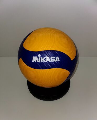 бозо топ: Волейбольный мяч От бренда Mikasa V200W Цвет:Желто-Синий Доставка
