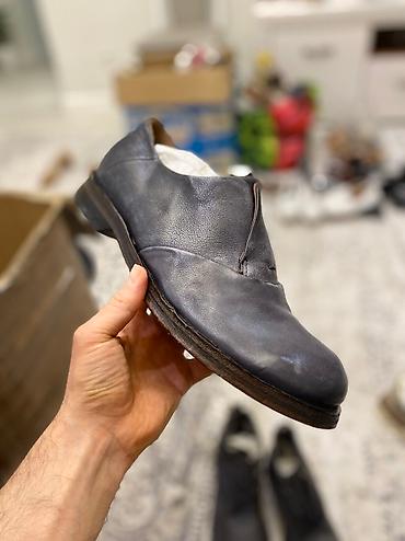 Ботинки: Обувь Италия Натуральная кожа Размеры уточнять Серые ботинки ручной — 5